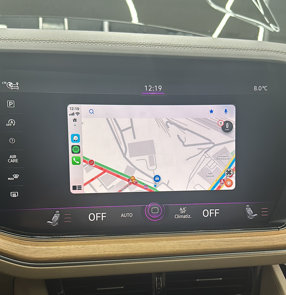 Montare 5 - VW Touareg CR 2020 Activare Carplay / Android Auto Full Screen Apple Carplay Wireless