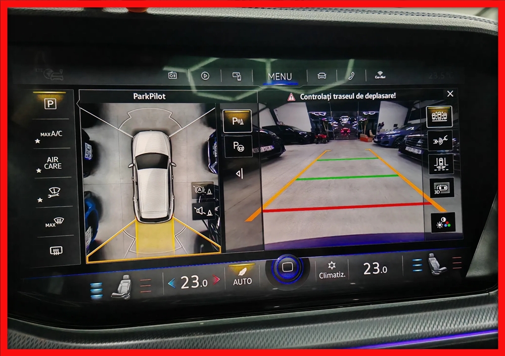 Poza 3 - VW Touareg CR Set Instalare Camera Fata Spate Oglinzi Surround View 360 Area Top View Poza 3 - VW Touareg CR Set Instalare Camera Fata Spate Oglinzi Surround View 360 Area Top View