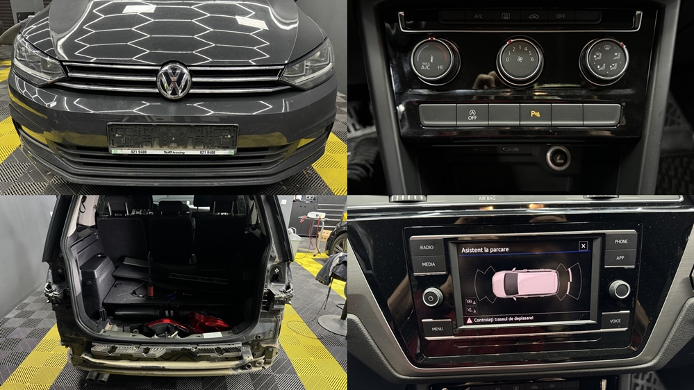 Poza - VW Touran 2017 Montaj Instalare Senzori Parcare Fata Spate Originali Poza - VW Touran 2017 Montaj Instalare Senzori Parcare Fata Spate Originali