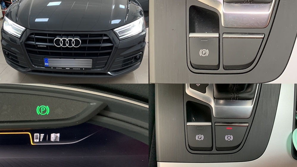 Montare Instalare Buton Auto Hold Audi Q5 FY 2018 Activare Functie AutoHold