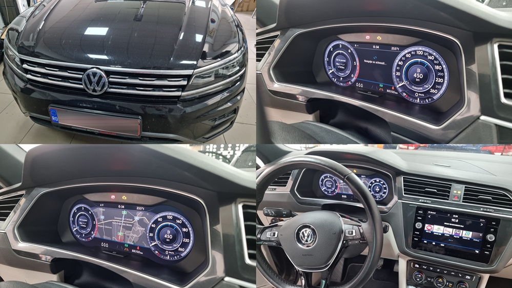 Chargeur Sans Fil Voiture Compatible VW Tiguan 2016-2021 - Station De Charge Qi 10W, Avec Ventilation Et Sécurité