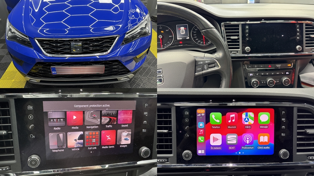 Seat Ateca 2019 Instalare Unitate Multimedia Navigatie MIB2 Android ...