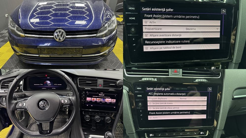 VW Golf 7 VII 2020 Instalare Activare Codare ACC Adaptive Cruise